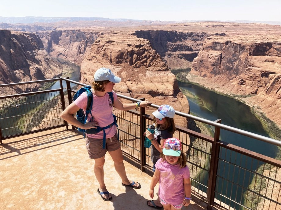 viewpoint from visit to Horseshoe Bend