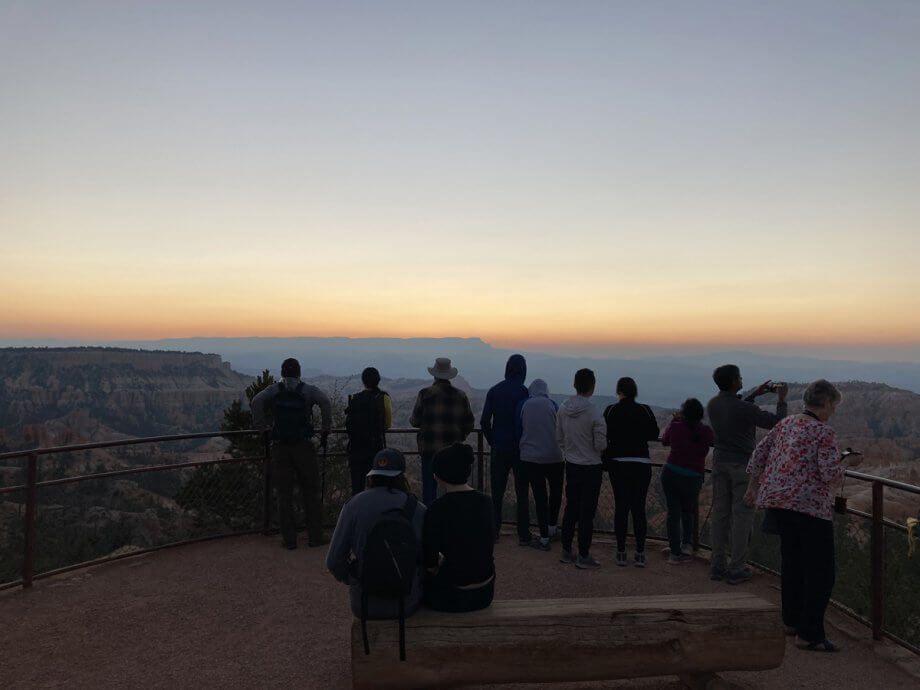 sunrise at Bryce Canyon, 2 days with kids