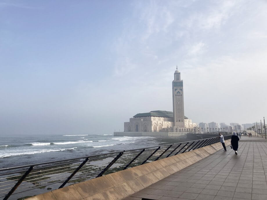 King Hassan II Mosque in Casablanca